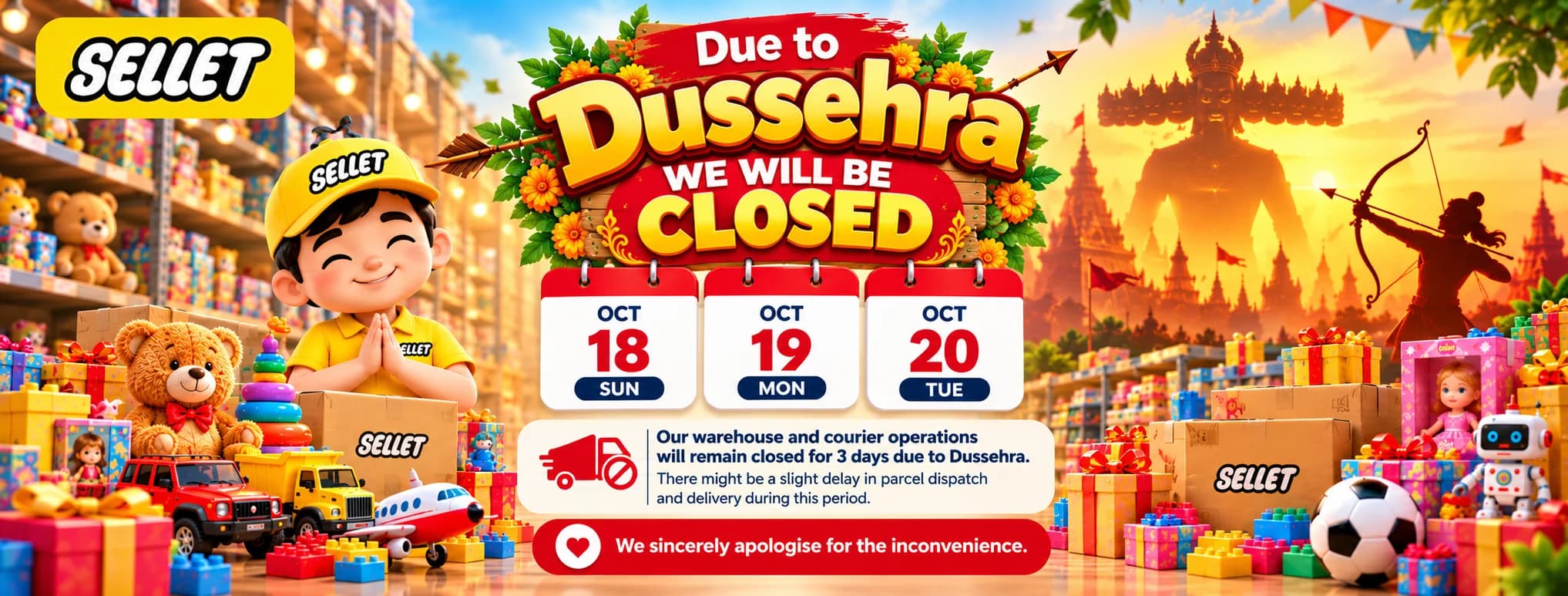 Dussehra Delay